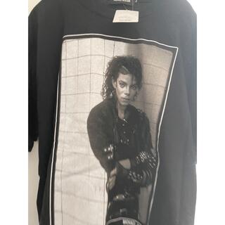 マイケルジャクソン　Tシャツ　未使用　ブラック(Tシャツ/カットソー(半袖/袖なし))