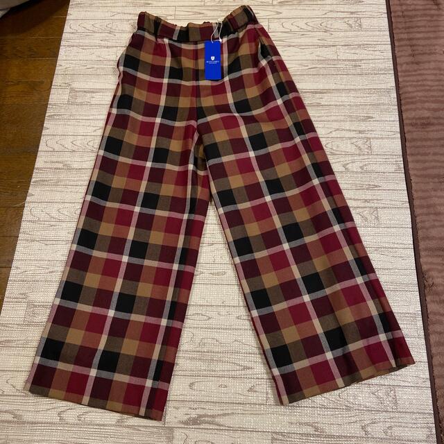 BURBERRY BLUE LABEL - ブルーレーベル クレストブリッジ ワイドパンツ