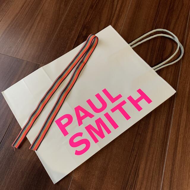 Paul Smith(ポールスミス)の【新品】Paul Smith ポールスミス 紙袋＋リボン 1セット レディースのバッグ(ショップ袋)の商品写真