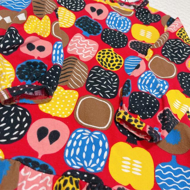 marimekko(マリメッコ)のマリメッコ　コンポッティ　ワンピース　2y キッズ/ベビー/マタニティのキッズ服女の子用(90cm~)(ワンピース)の商品写真