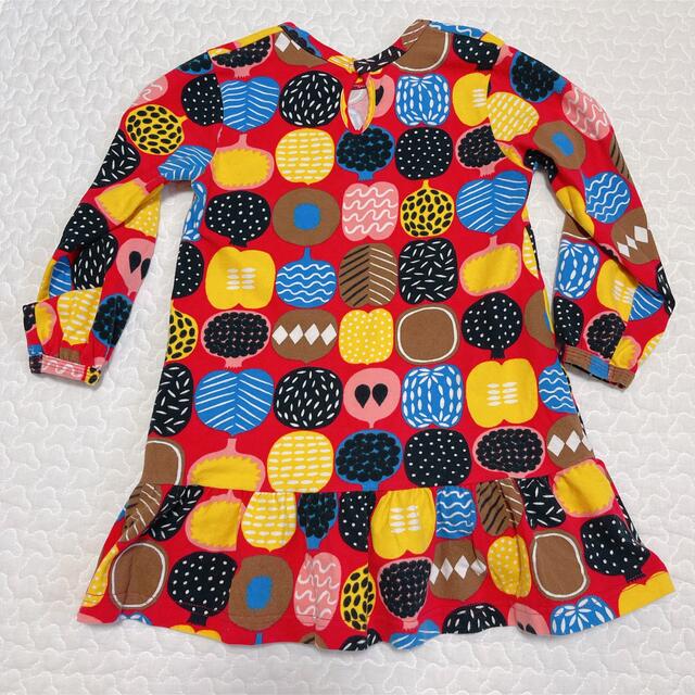 marimekko(マリメッコ)のマリメッコ　コンポッティ　ワンピース　2y キッズ/ベビー/マタニティのキッズ服女の子用(90cm~)(ワンピース)の商品写真