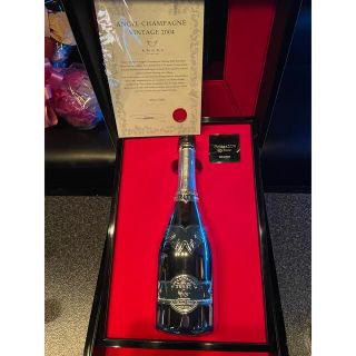 ドンペリニヨン(Dom Pérignon)のエンジェルヴィンテージシルバー空き瓶箱付き(シャンパン/スパークリングワイン)