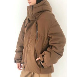 todayful ダウンコート 38 キャメル