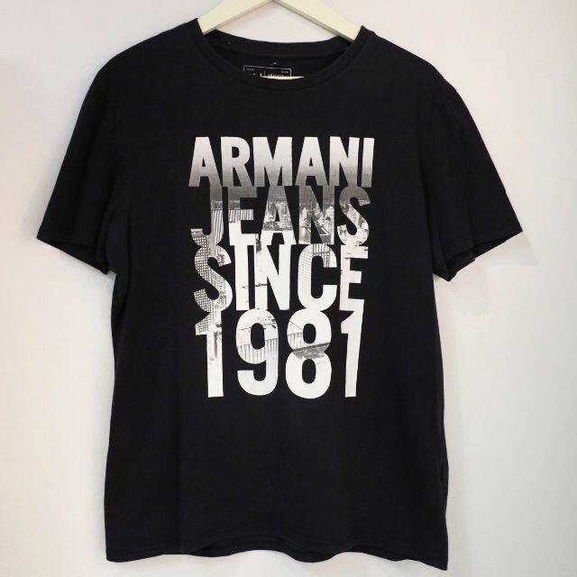 【"ARMANI JEANS"】Size S TシャツTシャツ/カットソー(半袖/袖なし)