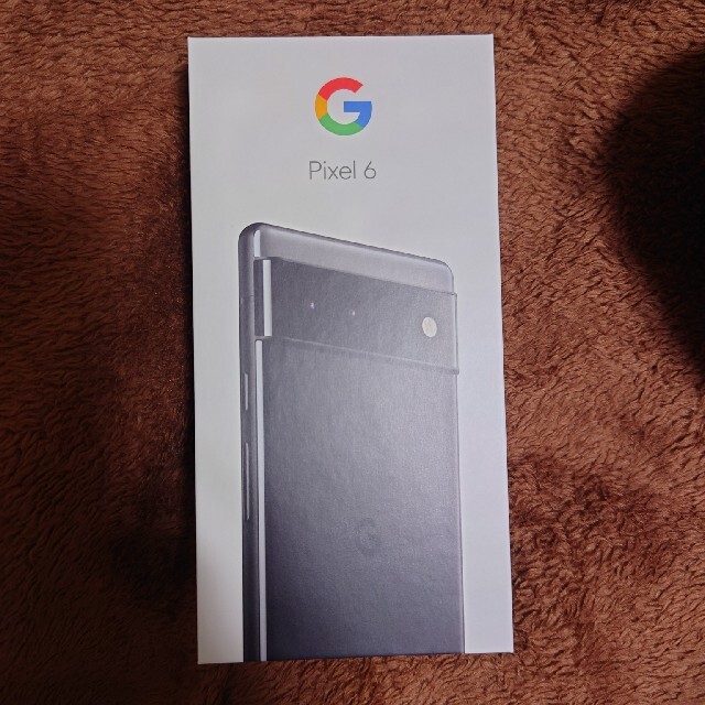 【はこぽす対応商品】 Google - 【新品未使】Google Pixel 6 Stormy Black　128 GB スマートフォン本体