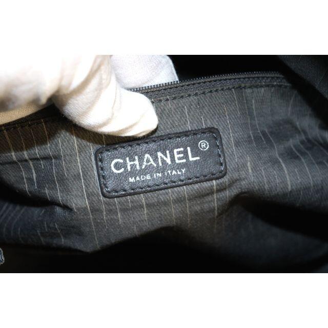 CHANEL 14番台 デカココ ショルダーバッグ■12qp02827461レザー縦