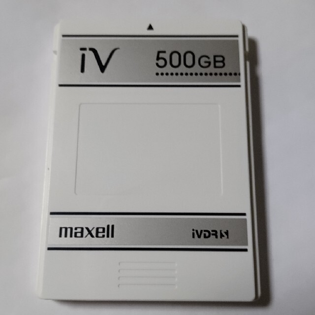 maxell(マクセル)の[年末価格] maxell iVDR 500GB (中古品) スマホ/家電/カメラのテレビ/映像機器(その他)の商品写真