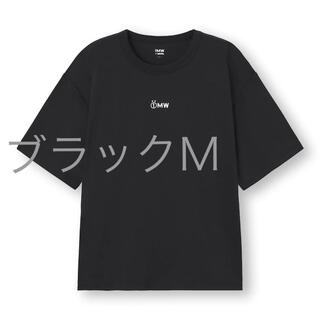 ジーユー(GU)のGUジーユー×ソフ　ポンチTシャツ1MW by SOPH.  ブラックM(Tシャツ/カットソー(半袖/袖なし))