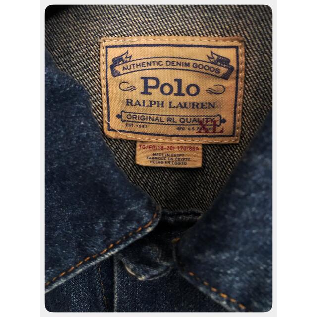 POLO RALPH LAUREN(ポロラルフローレン)の(専用品)レア限定POLO BEAR RALPH LAURENデニムジャケット レディースのジャケット/アウター(Gジャン/デニムジャケット)の商品写真