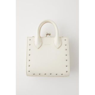 マウジー(moussy)のこゆ様専用 moussy バッグ STUDS CLASP SHOULDER 白 (ショルダーバッグ)