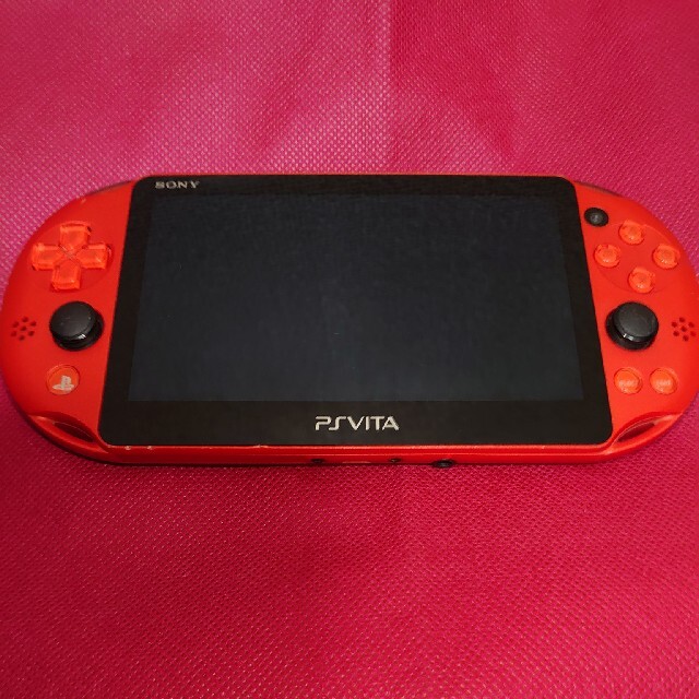 PlayStation Vita 2000メタリックレッド psvita 本体PlayStationVita