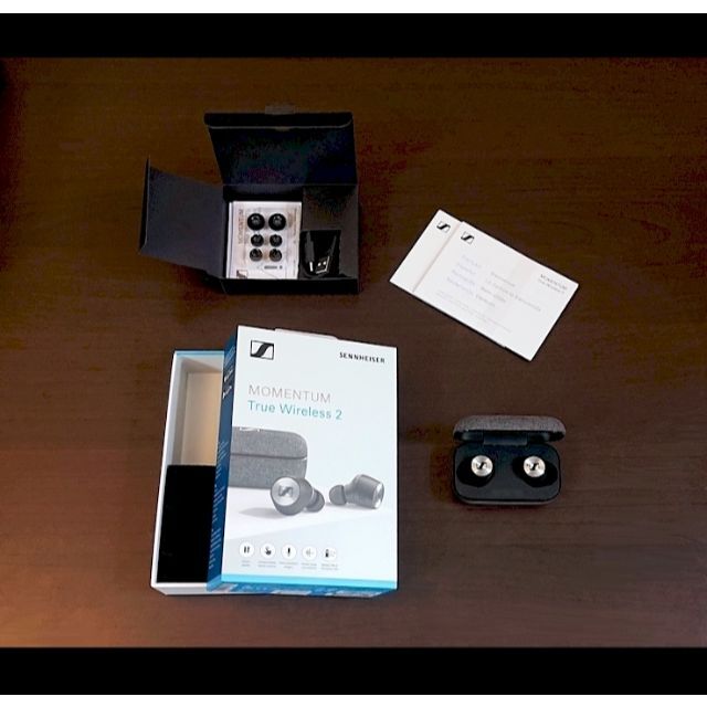 NCイヤホン MOMENTUM True Wireless 2 クリア㌜付