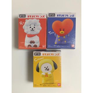 ボウダンショウネンダン(防弾少年団(BTS))のBT21 フレンズ♡ソフビ 3つセット(キャラクターグッズ)