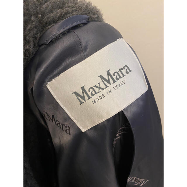Max Mara(マックスマーラ)のマックスマーラ　MAXMARA  テディベアコート　S レディースのジャケット/アウター(ロングコート)の商品写真