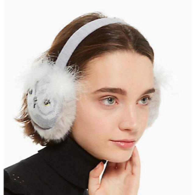 kate spade new york(ケイトスペードニューヨーク)のkate spade earmuffs【タグ付き/新品未使用】 レディースのファッション小物(イヤーマフ)の商品写真