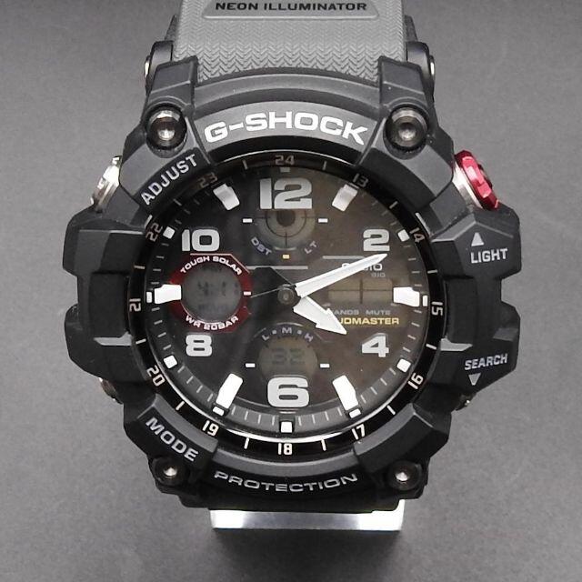 G-SHOCK(ジーショック)のG-SHOCK MUDMASTER GWG-100-1A8JF ソーラー電波 メンズの時計(腕時計(アナログ))の商品写真