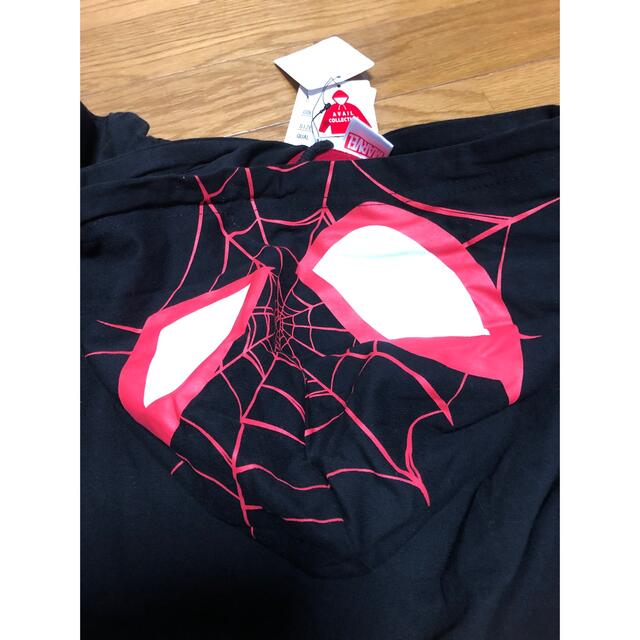 MARVEL(マーベル)のとげ次郎様専用　スパイダーマン豪華4面プリ、大きい4L被りパーカーTシャツ メンズのトップス(パーカー)の商品写真