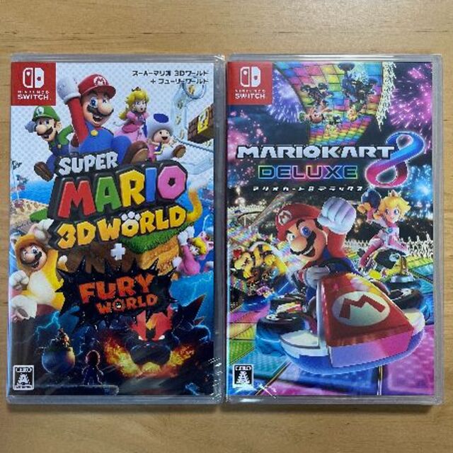 国際ブランド 新品未開封 スーパーマリオ 3dワールド マリオカート8 Switch 最安値に挑戦 Www Cpschool Uk
