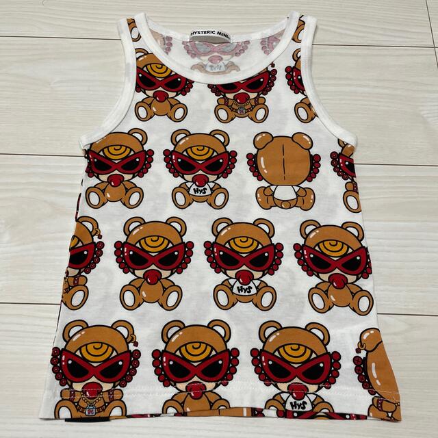 HYSTERIC MINI(ヒステリックミニ)のタンクトップ105cm キッズ/ベビー/マタニティのキッズ服女の子用(90cm~)(Tシャツ/カットソー)の商品写真