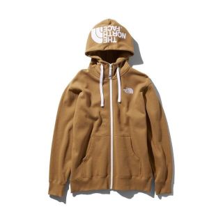 ザノースフェイス(THE NORTH FACE)のノースフェイス リアビューフルジップフーディ BKブリティッシュカーキ Sサイズ(パーカー)