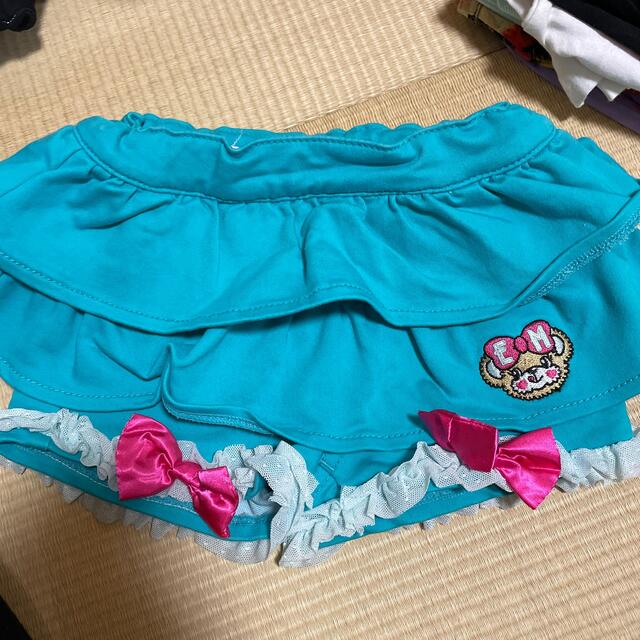 EARTHMAGIC(アースマジック)のペプラムスカパン　110 キッズ/ベビー/マタニティのキッズ服女の子用(90cm~)(スカート)の商品写真