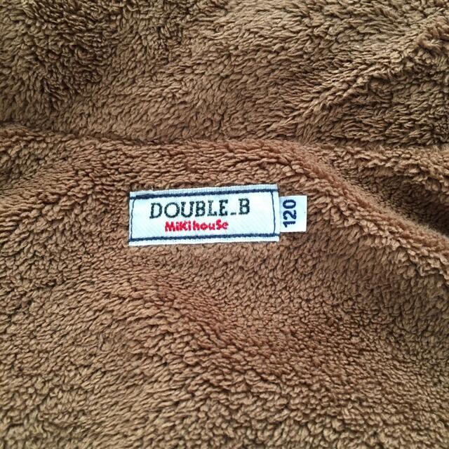 DOUBLE.B(ダブルビー)のダブルB 高機能中綿ジャンパー　120cm 美品 キッズ/ベビー/マタニティのキッズ服男の子用(90cm~)(ジャケット/上着)の商品写真