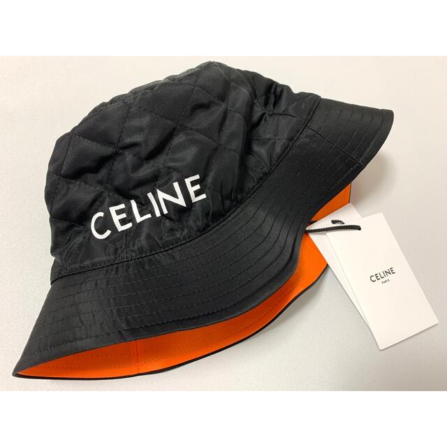 新品《 CELINE セリーヌ 》キルティング バケット ハット M enot.in.ua