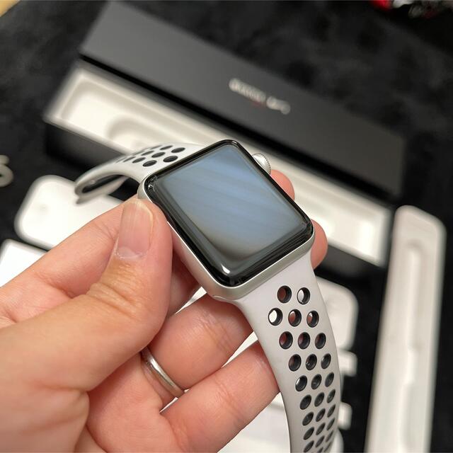 Apple GPS＋セルラーモデルNIKEモデル38mmの通販 by ♡- Atiaridge -♡｜アップルウォッチならラクマ Watch - series3 高評価新作