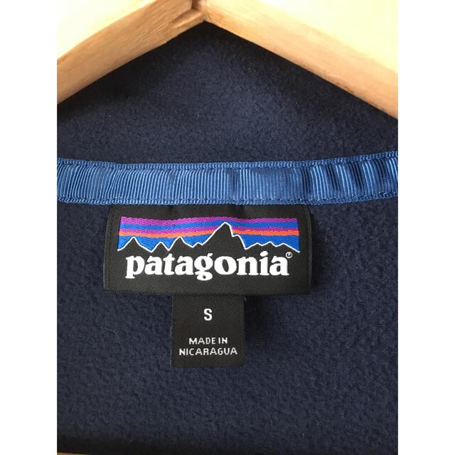 patagonia(パタゴニア)のPatagonia　パタゴニア　スナップt  フリースプルオーバー　S ネイビー メンズのトップス(スウェット)の商品写真