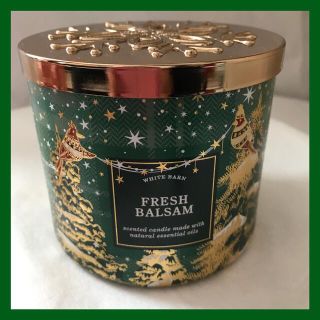 バスアンドボディーワークス(Bath & Body Works)のバス&ボディワークス　3wickキャンドル　Tis The Season(キャンドル)