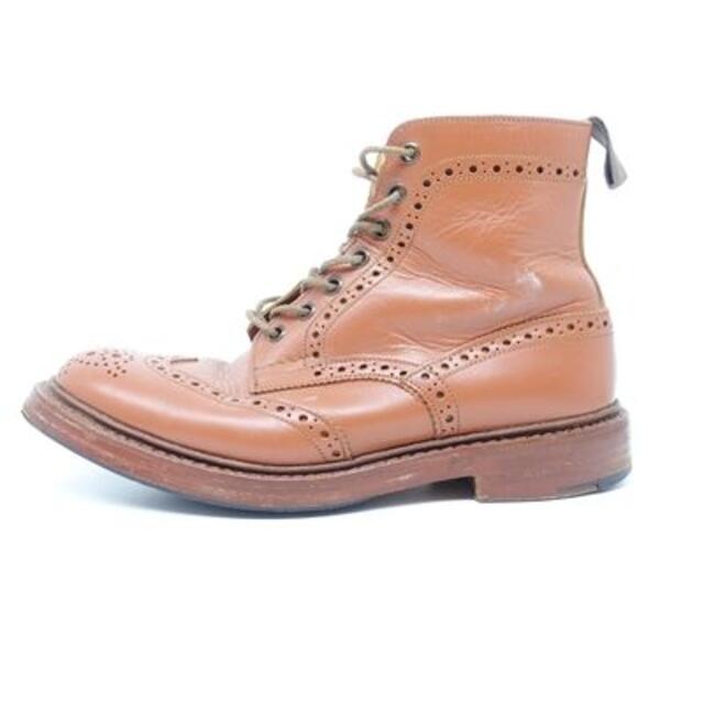 TRICKERS M2508 メダリオン レザー カントリー BOOTS ブーツ