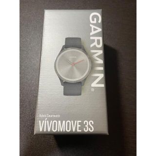 ガーミン(GARMIN)のVIVOMOVE 3S  Granite Blue/Silver(トレーニング用品)