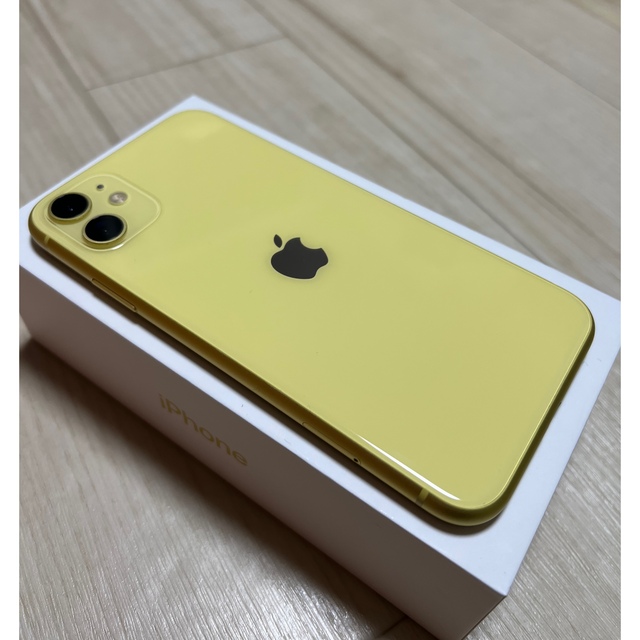 【美品】iPhone 11 128GB イエロー