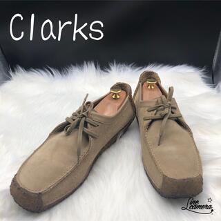 クラークス(Clarks)のClarks クラークス ナタリー 8.5 スエード ベージュ ワラビー(ブーツ)