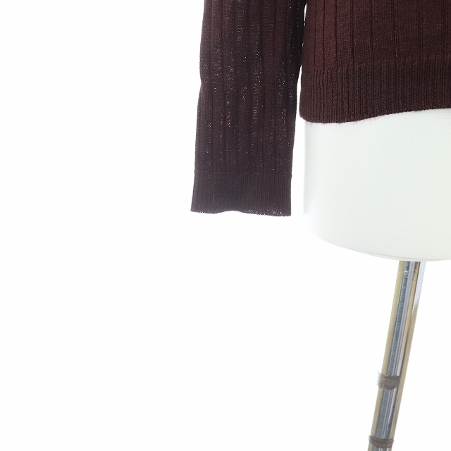 Christian Dior(クリスチャンディオール)のクリスチャンディオール BEE刺繍 タートルネック 長袖 ニット セーター 42 レディースのトップス(ニット/セーター)の商品写真