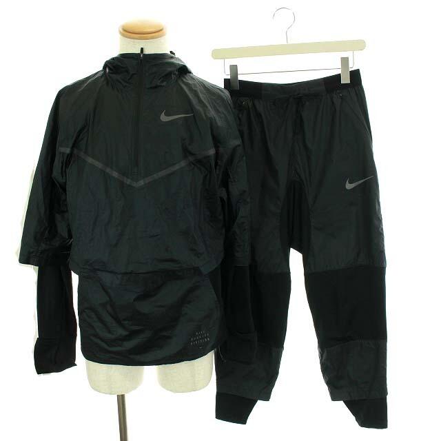 NIKE(ナイキ)のナイキ ランニングウェア セットアップ ジャケット イージーパンツ S 黒 メンズのパンツ(スラックス)の商品写真