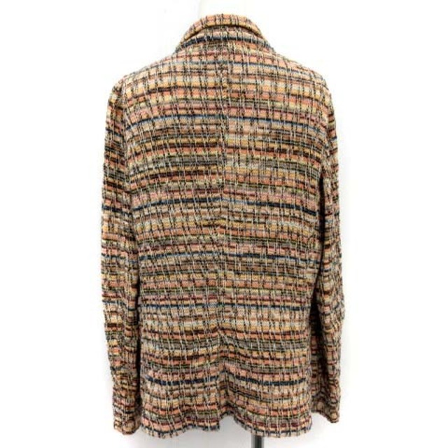 MISSONI(ミッソーニ)のミッソーニ テーラードジャケット シングル リネン混 48 L マルチカラー レディースのジャケット/アウター(その他)の商品写真