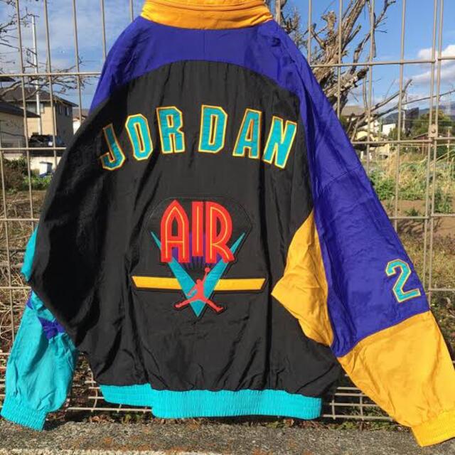 NIKE AIR JORDAN ナイロンジャケット ナイキエアジョーダン 90s | フリマアプリ ラクマ