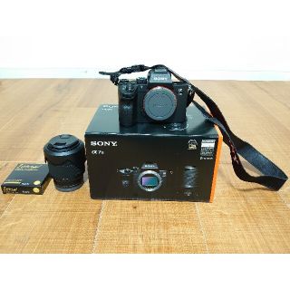 ソニー(SONY)のSONY α7Ⅲ レンズキット ILCE7M3K 美品(ミラーレス一眼)