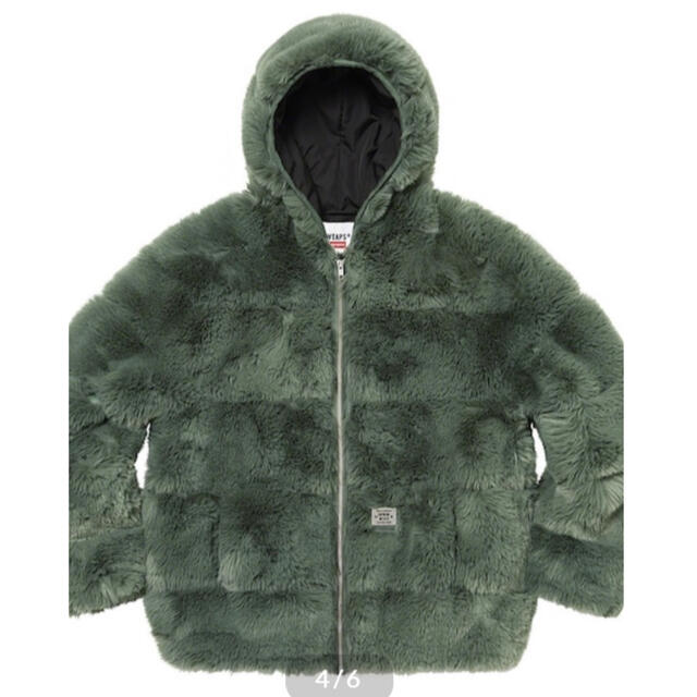 SUPREME/WTAPS Faux Fur Hooded Jacket 新品L