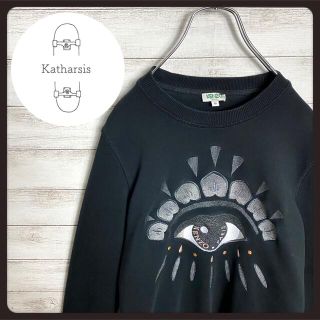 ケンゾー(KENZO)の【即完売モデル】KENZOケンゾー刺繍アイデカロゴスウェット入手困難(スウェット)