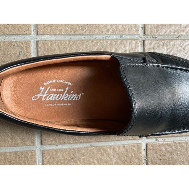 HAWKINS(ホーキンス)のホーキンス HAWKINS メンズ　靴　スリッポン　ブラック メンズの靴/シューズ(スリッポン/モカシン)の商品写真