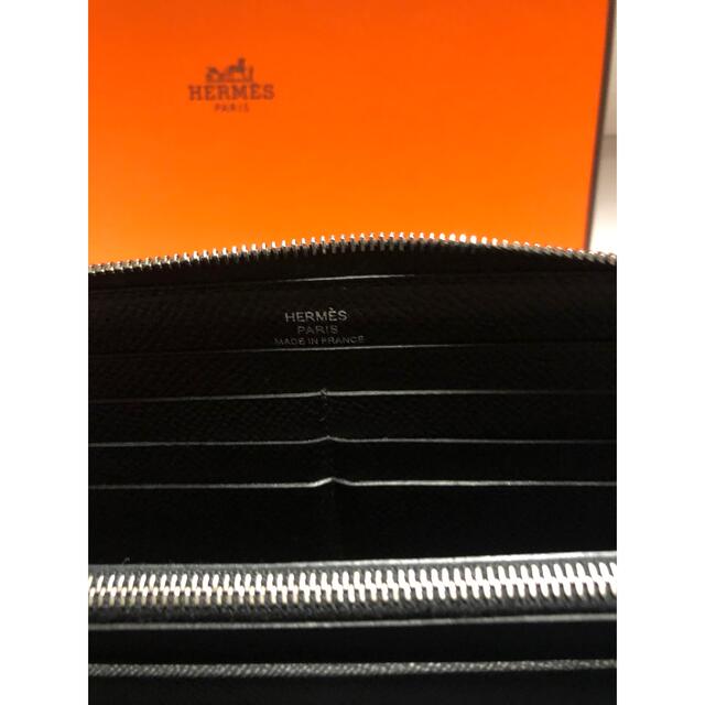 Hermes(エルメス)の〈12/22まで〉☆HERMES☆ アザップ　ロング　オールレザー【ブラック】 レディースのファッション小物(財布)の商品写真