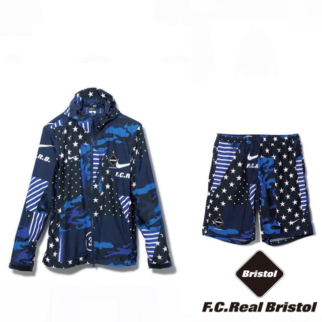 F.C.R.B.(エフシーアールビー)のFCRB NIKE WOVEN PRACTICE JACKET & PANTS メンズのジャケット/アウター(ナイロンジャケット)の商品写真