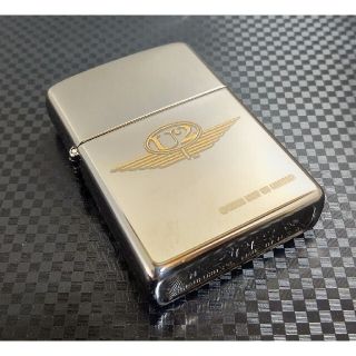 ジッポー(ZIPPO)のZIPPO 《U2》Wings Black Ice 2003年製 廃盤品✨美品✨(タバコグッズ)