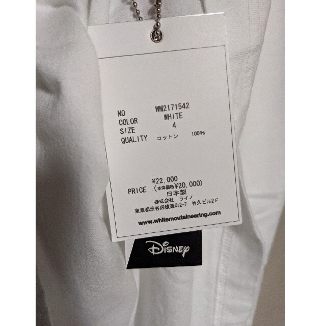 WHITE MOUNTAINEERING - 新品 White Mountaineering Disney ロングT