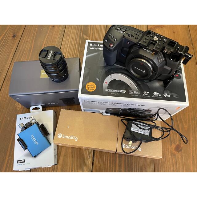 Blackmagic Design Cinema Camera 4K+付属多数 スマホ/家電/カメラのカメラ(ビデオカメラ)の商品写真