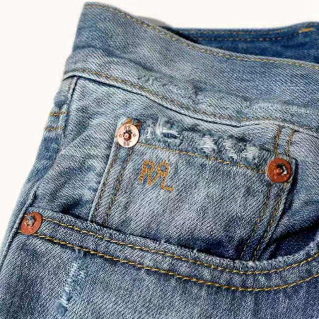 RRL(ダブルアールエル)のRRL slim narrow distressed jean  サイズ31 メンズのパンツ(デニム/ジーンズ)の商品写真