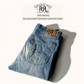 ダブルアールエル(RRL)のRRL slim narrow distressed jean  サイズ31(デニム/ジーンズ)