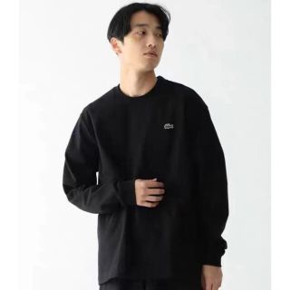 ビームス(BEAMS)のLACOSTE × BEAMS / 別注 ビッグ ワニ ロングスリーブ Tシャツ(Tシャツ/カットソー(七分/長袖))